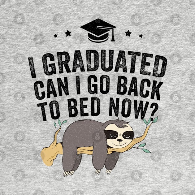 I graduated can I go back to bed now? by Horskarr